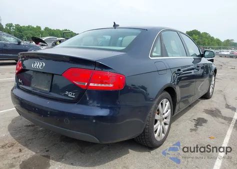 2011 Audi A4 2.0T Premium from USA, damaged, VIN WAUFFAFL9BN045134